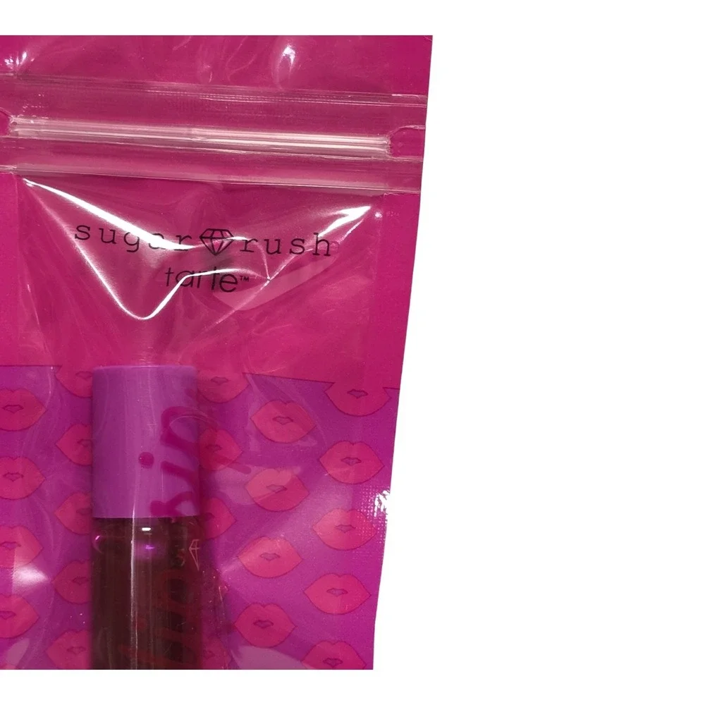 Tarte Sugar Rush Lip Sip Vegan Lip Oil Dragon Fruit Mini 0.5ml NEW